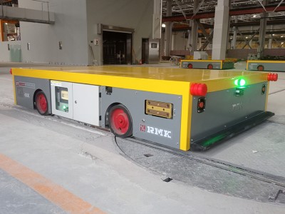 RGV αυτόματο καροτσάκι μεταφοράς σιδηροτροχιάς για την κατασκευή μηχανημάτων