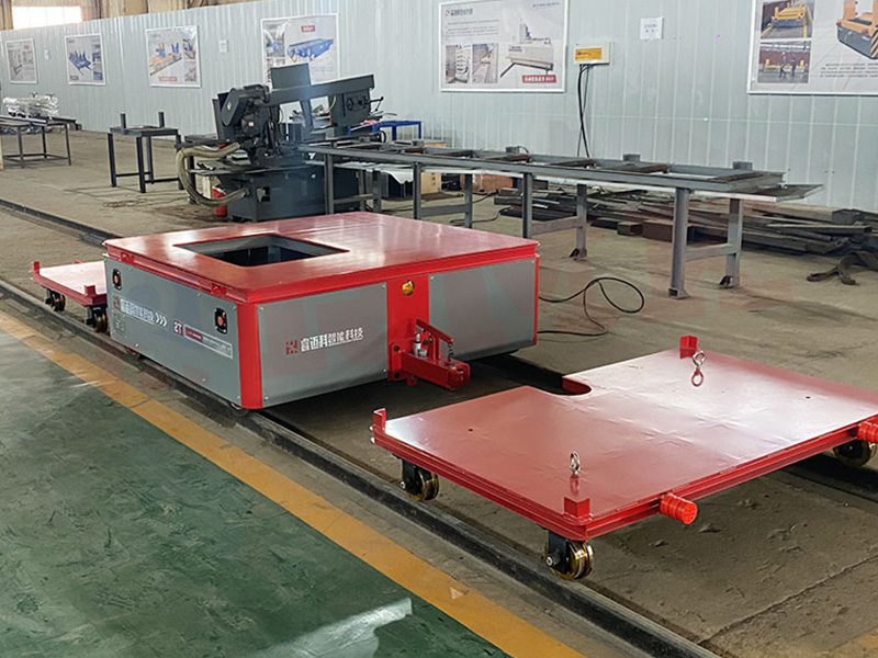 Casting Industry Rail Trolley RGV Trolley