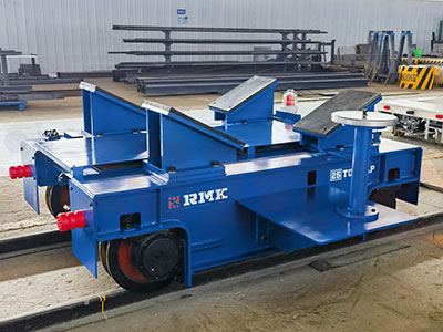 πηνίο σιδηροτροχιάς μεταφοράς καροτσάκι