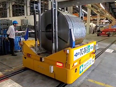 30 τόνοι σιδηροδρομικός οδηγός Οχήματος Ηλεκτρική μεταφορά Coli Coli Μεταφορά αυτοκινήτου