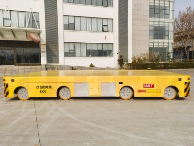 160 τόνοι βαρέως φορτίου μεταφορέα Omnidirectional Mobile Trackless Cart