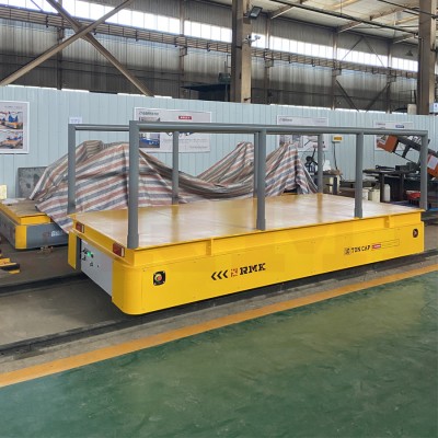 Βαρύ φορτίο 10 τόνων χάλυβα σωλήνα μπαταρία σιδηροδρομικό μεταφορικό καροτσάκι