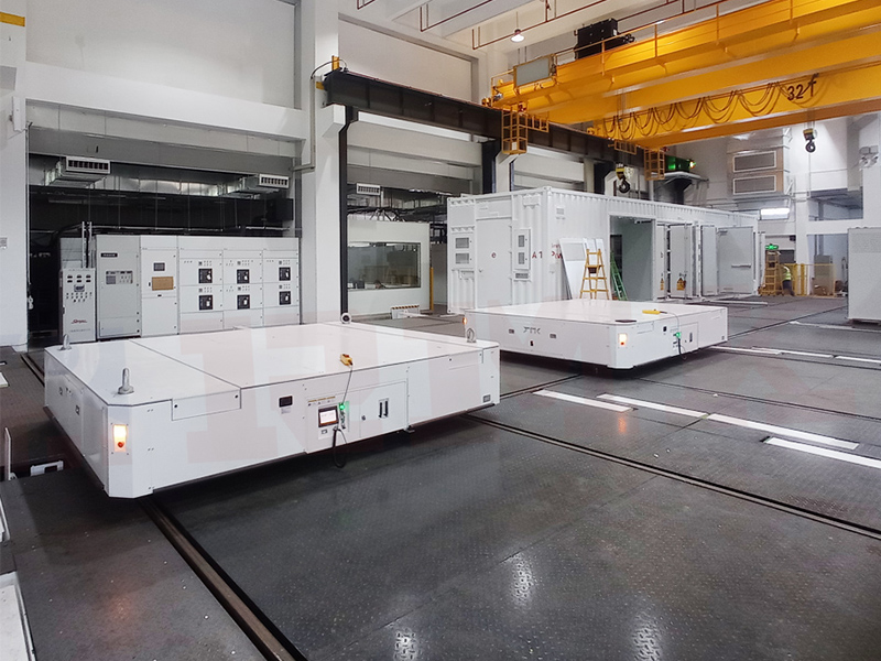 40 τόνοι+40 τόνοι διπλής σύνδεσης CART Automated RGV