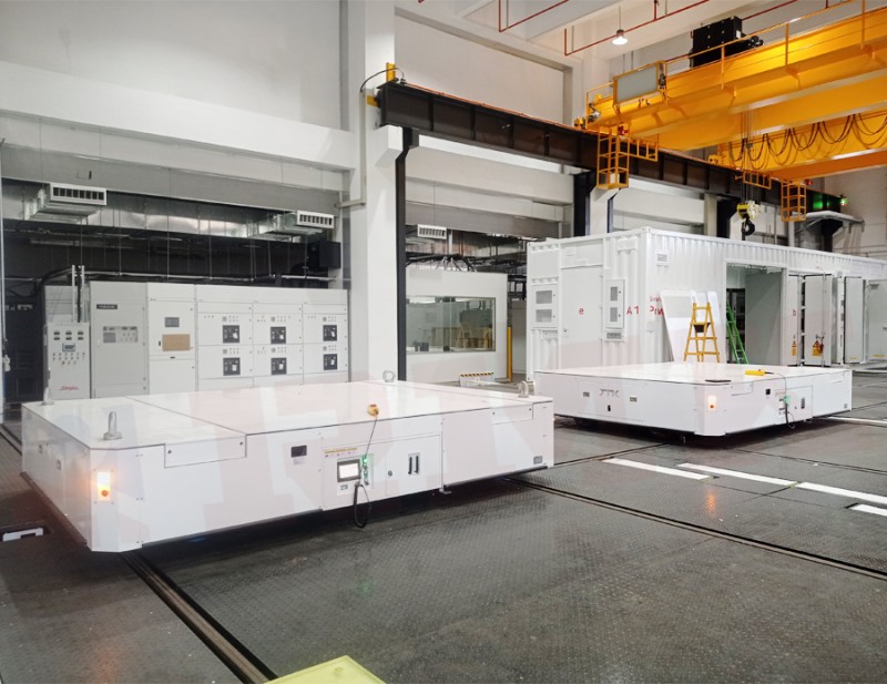 40 τόνοι αυτόματο καλάθι μεταφοράς σιδηροτροχιάς