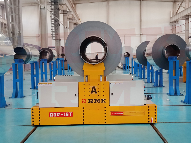 Το αυτοματοποιημένο καλάθι μεταφοράς σιδηροτροχιάς πηνίου