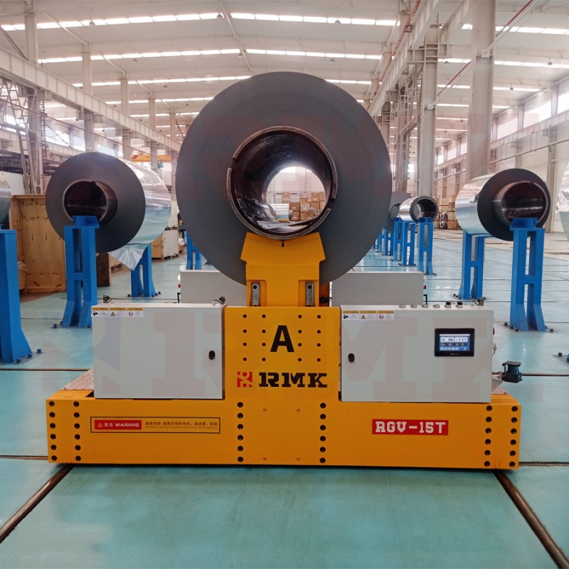 15 τόνους μπαταρία τροφοδοτείται από χάλυβα κύλινδρο σιδηροδρομικό μεταφορικό καροτσάκι