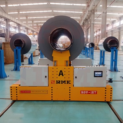 15 τόνους μπαταρία τροφοδοτείται από χάλυβα κύλινδρο σιδηροδρομικό μεταφορικό καροτσάκι