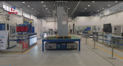 Αυτοματοποιημένο αυτοκινητιστικό ηλεκτρικό φορτηγό μεταφοράς-Omnidirectional κίνηση μεταφορά καροτσά